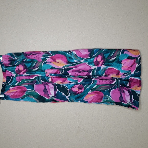 Fabletics Women's Floral Pajama Wide Leg Pants (Size Small) - Picture 6 of 10